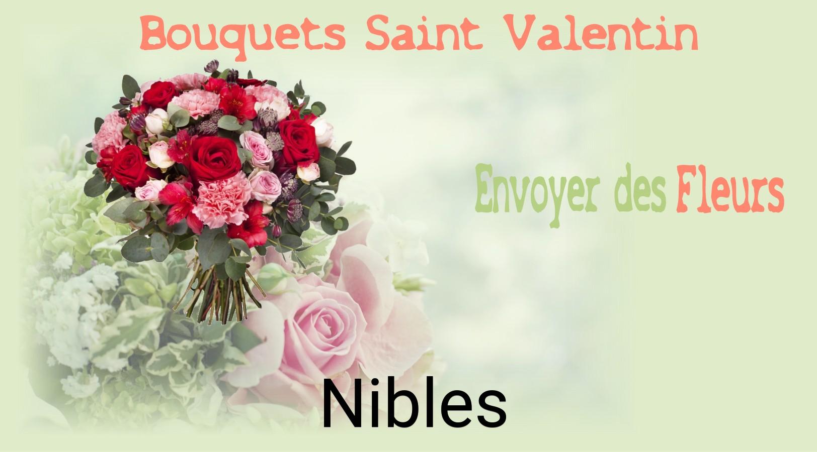 Roses de Saint-Valentin livrées à Nibles